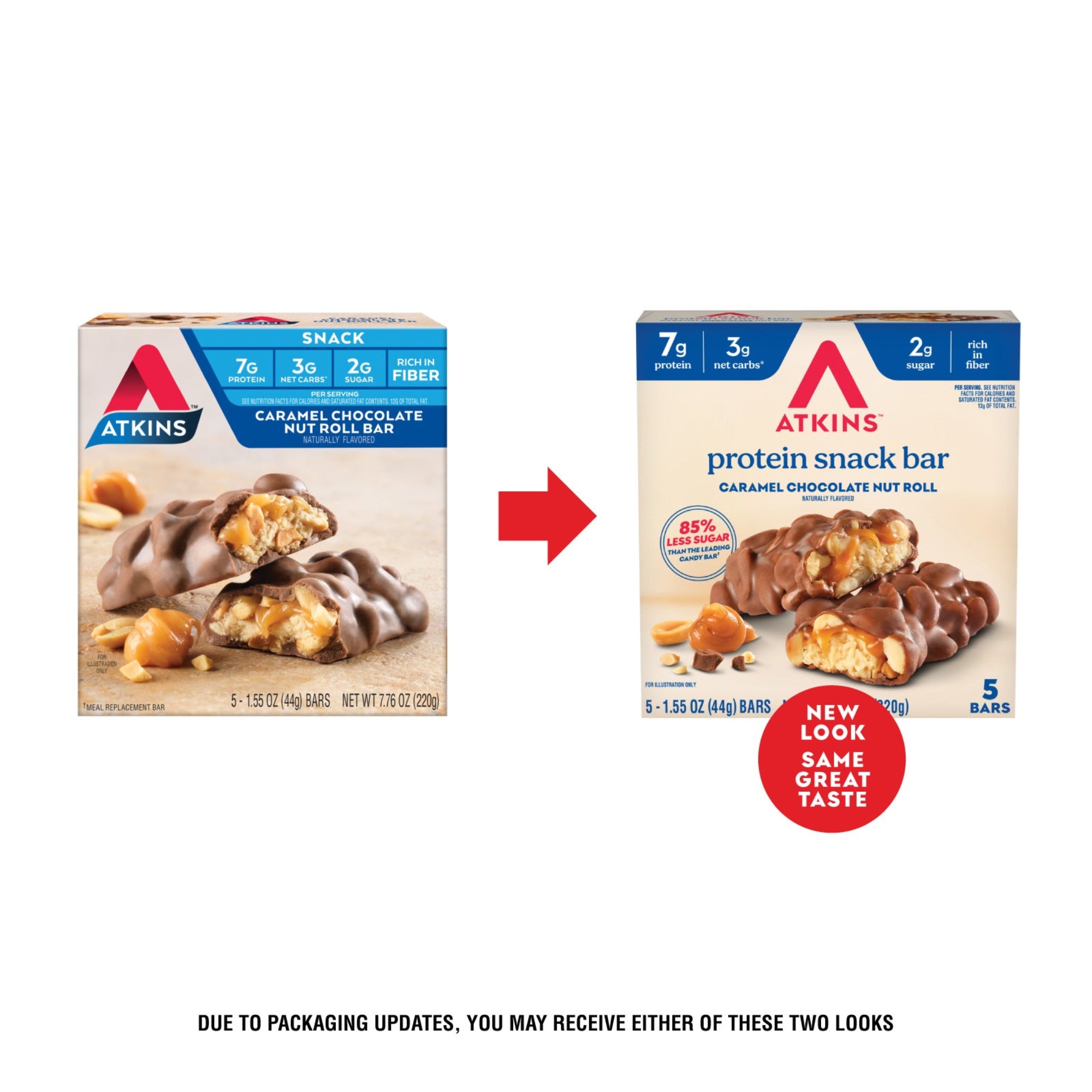 Caramel Chocolate Nut Roll Bar - Image 5