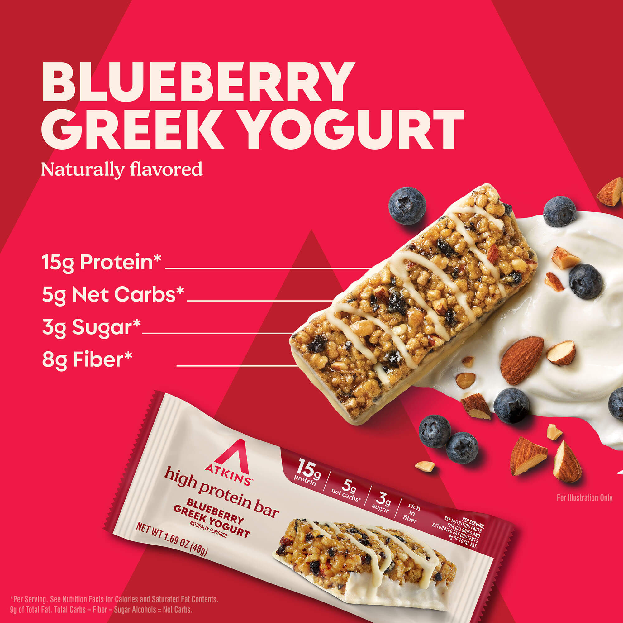 Blueberry Greek Yogurt High Protein Bars - Image 2