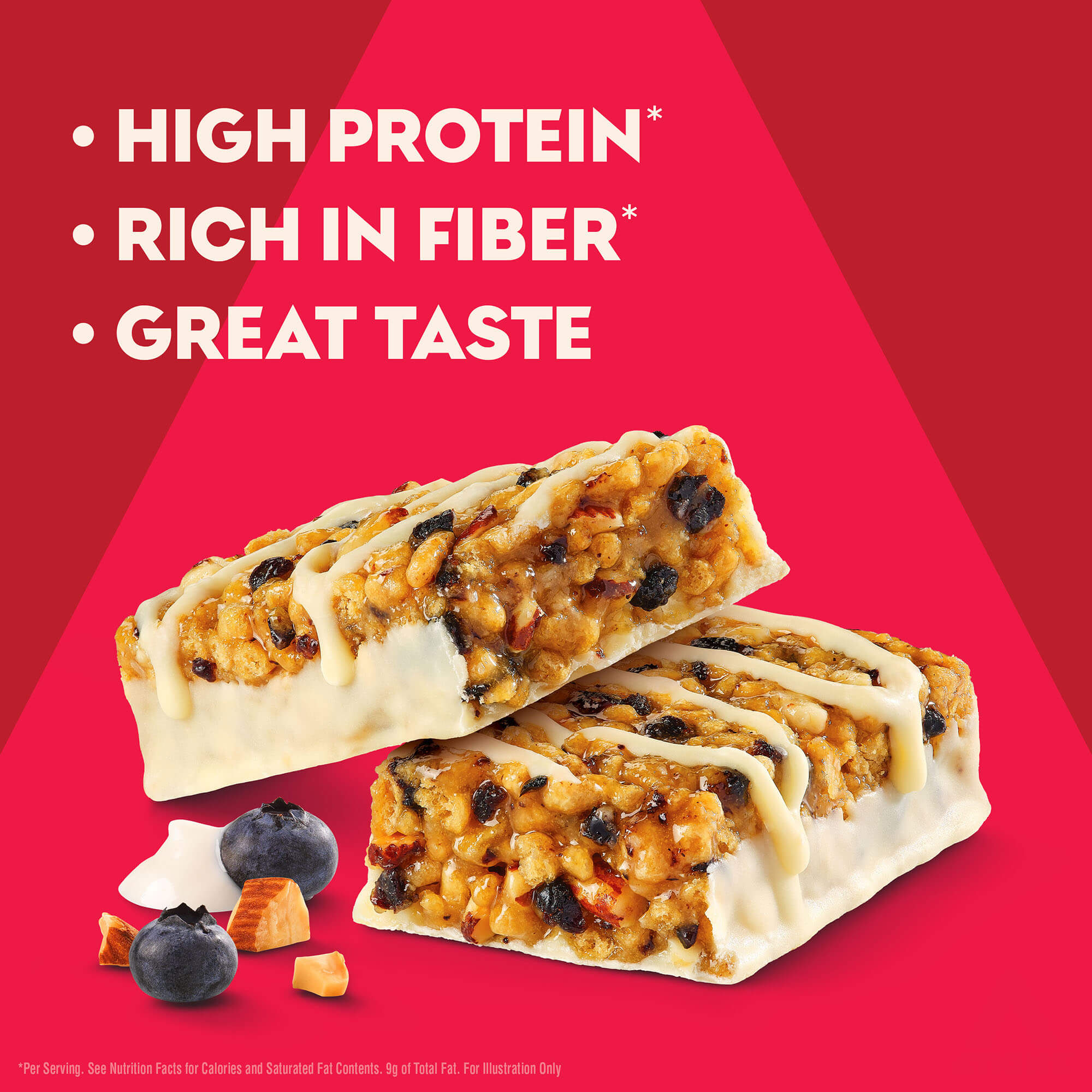 Blueberry Greek Yogurt High Protein Bars - Image 3
